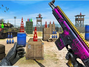 Bottle Shooting Game Online Arcade Game