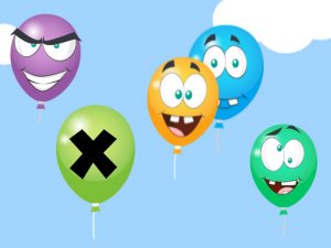 Balloon Pop Puzzle Game
