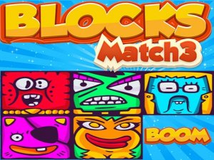 Monster Blocks Match 3 Puzzle