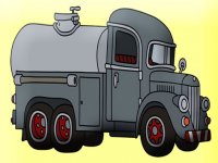 Tanker Truck Coloring Activity