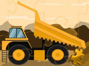 Dump Trucks Jigsaw Puzzle Game Online - Puzzle Game