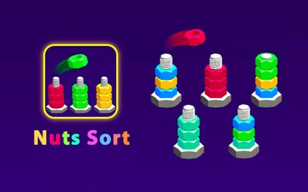 Nuts Sort Color Puzzle