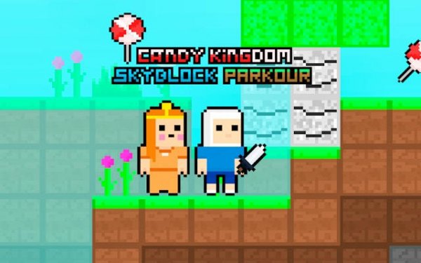 Candy Kingdom Skyblock Parkour Adventure Online Game