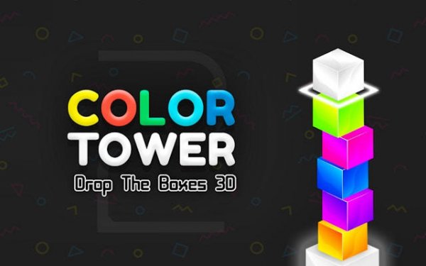 Color Tower 2 - Drop The Boxes 3D Puzzle Game