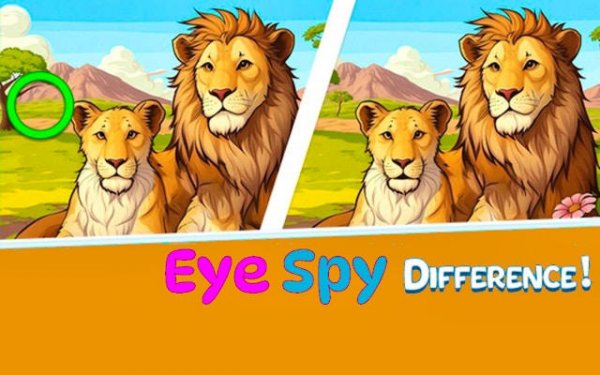 Eye Spy Difference: The Garden - Spot The Difference Puzzle Game Online