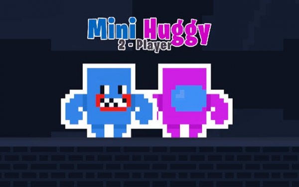 Mini Huggy Adventure: 2-Player Co-op Puzzle Game