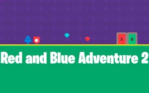 Red and Blue Adventure 2: Platformer Challenge Online Game