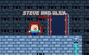 Steve and Alex Dungeons Escape Adventure Online Game